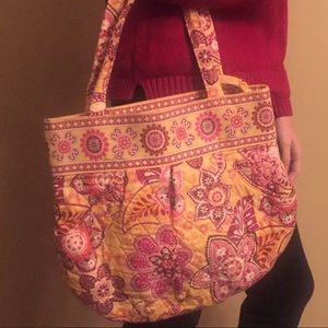 Yellow Vera Bradley Tote